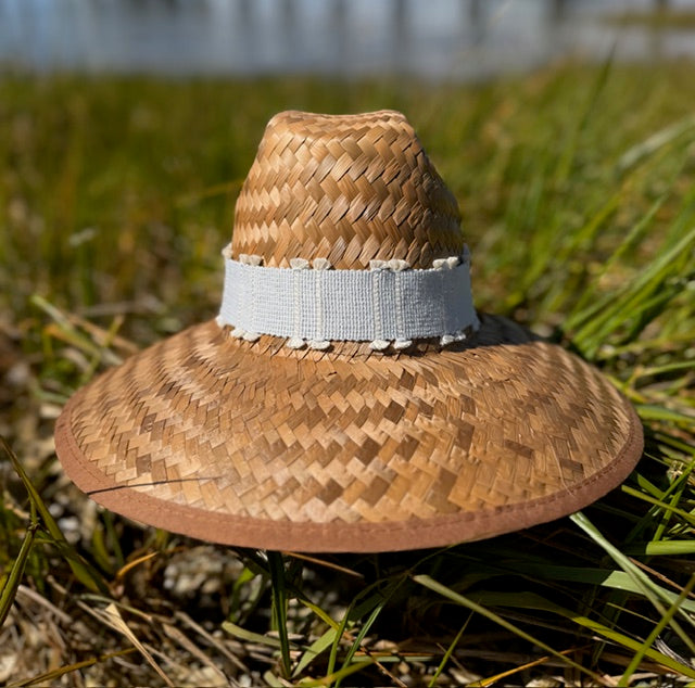 Islander Light Blue Twill Stripe