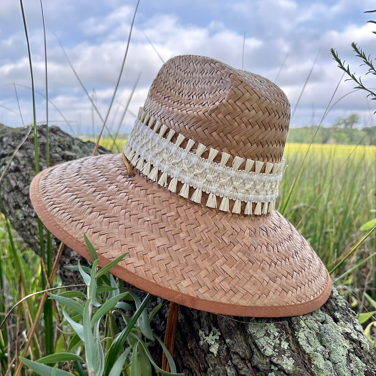 Islander Cream Raffia Hat